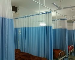 Plain Hospital Curtains, Size : 7x3ft, 7x6ft, 7x8ft, 8x12ft