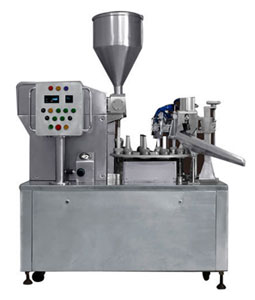 Semi Automatic Tube Filling Machine