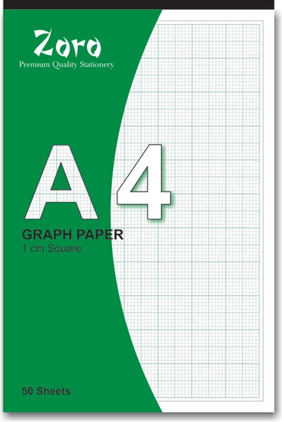 A4 Graph Paper Pad