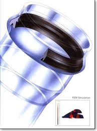 EPDM Ring-fit pipe gaskets, Certification : ISI Certified