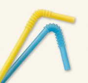 Plastic Bendy Straws