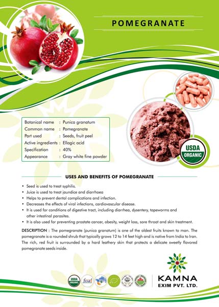 Pomegranate Powder