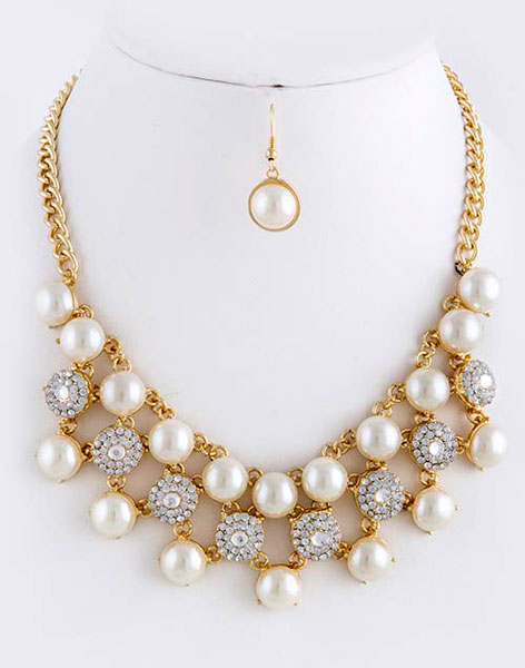 Crystal Necklace (NS2885)