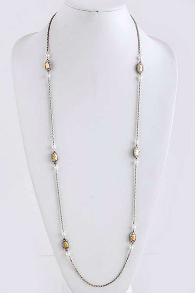 Trendy Necklace (N14453#1)