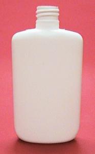 White Oval Hdpe Bottle