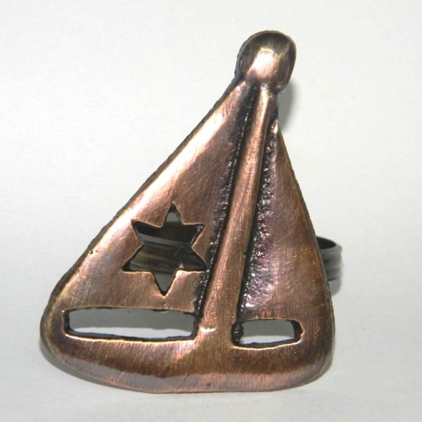 Sail Boat Napkin Ring