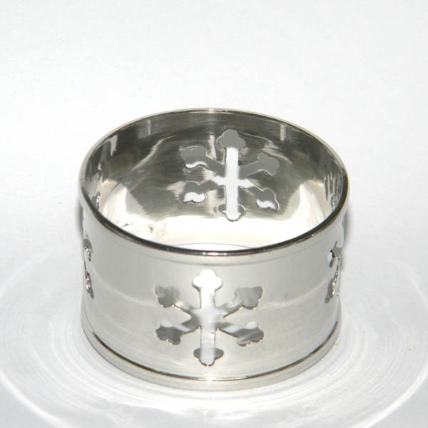 Vinita Impex Snow Flake Napkin Ring