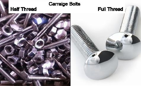 Mild Steel Carriage Bolts