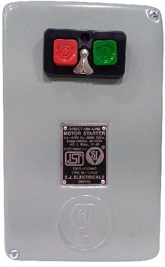 DOL STARTER 3 PHASE MJ SERIES WITH ISI MARK FOR 10 H.P.