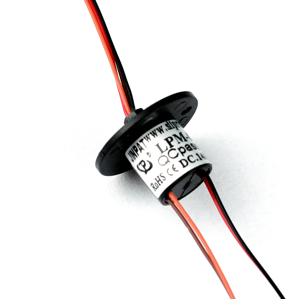 Capsule Slip Ring Rotating Electrical Contact Connector for Monitor Robotic