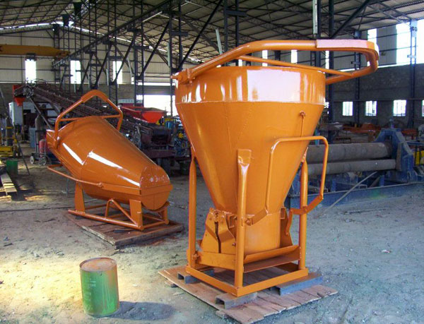 Concrete Bucket Manufacturer in Rajkot Gujarat India by Tecimequip