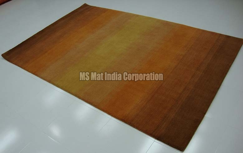 Gold Handloom Woolen Carpet