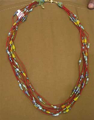 Glass Necklace -cn 2228