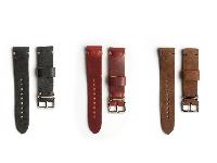 waterproof leather straps