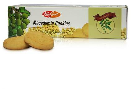 Kiwi Sweet Macadamia Cookies