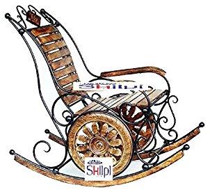 Shilpi Wood Rocking Chair