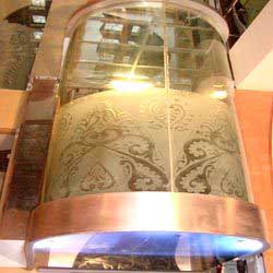 Glass Cabin Capsule Lift