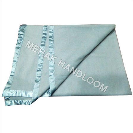 Plain 2400 Grms Air Force Woolen Blanket, Packaging Type : PP Bags, Zip Bags