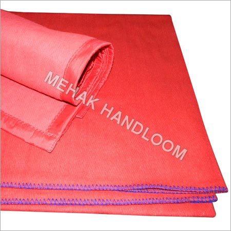 Plain 1500 Grms To 2200 Grms Hospital Woolen Blanket, Size : 150cm X 225cm