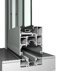 Aluminium door sections, Feature : Fine Finishing, High Strength