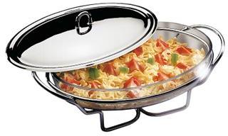 65020 Food Warmer Oval Chafing Dish