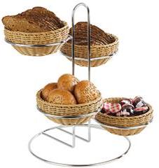 Serving Stand with Basket