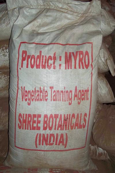 vegetable leather tanning agents