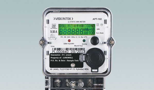 APT-102 Single Phase Energy Meter