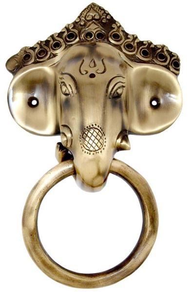 Antique look Brass Elephnat Royal Door Handle at Rs 1,200 Piece in  Aligarh Aakrati Brassware