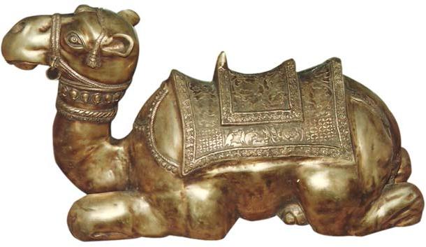 Aakrati Brass Camel Statue