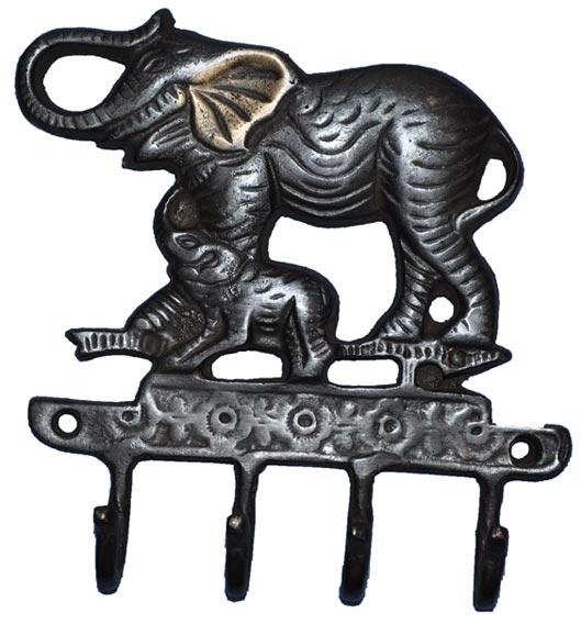 Aakrati Brass Key Hanger Hook