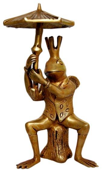 Brass Rabbit Statue