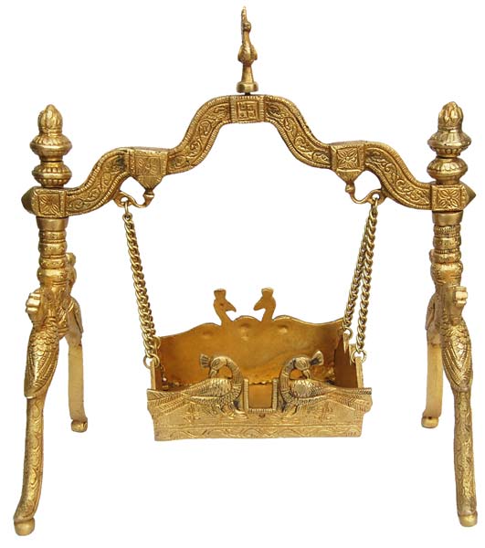 Brass Swing (Palna) for lord a unique figure for your temple