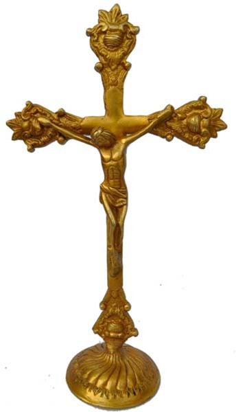 Lord Jesus Religious Sign Made in Brass Sculpture