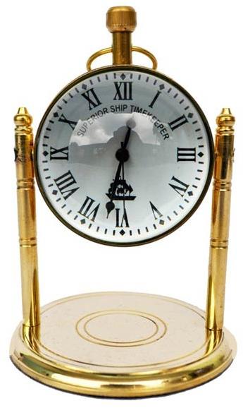 Table Clock Robart Style with Roman Numbers