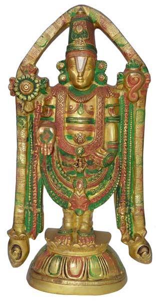 Tirupati BalaJi brass made decorative look Statue unique for Gift Sculpture