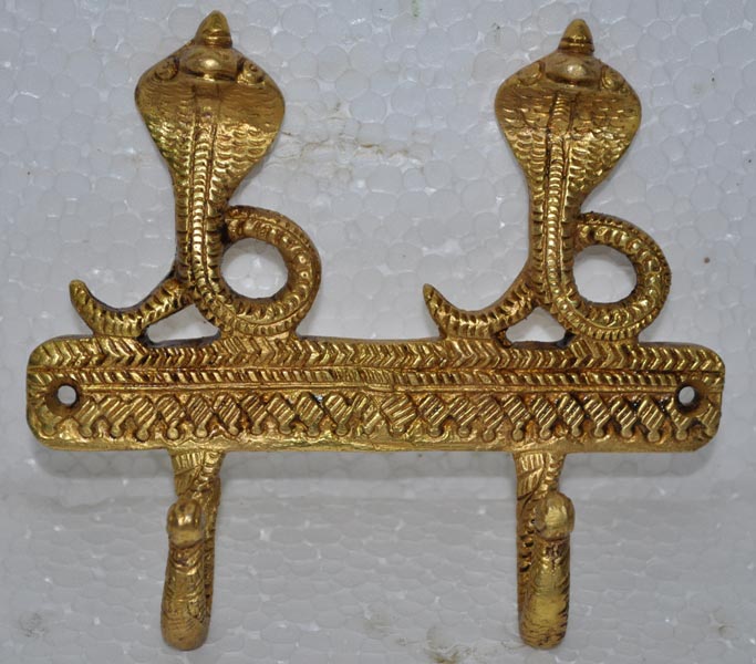 Polished Brass Fancy Coat Hooks, Color : Golden at Best Price in Aligarh