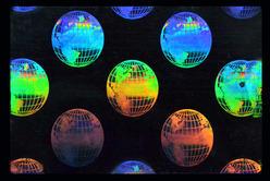 Revolving Globe Holographic Overlay