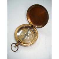 brass magnetic compass