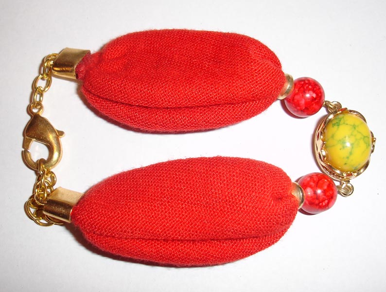 Bohemian  Bracelet in Fabric