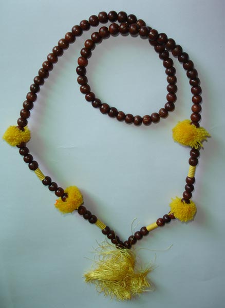 Venkatramana Jewels Wooden Bead Necklace