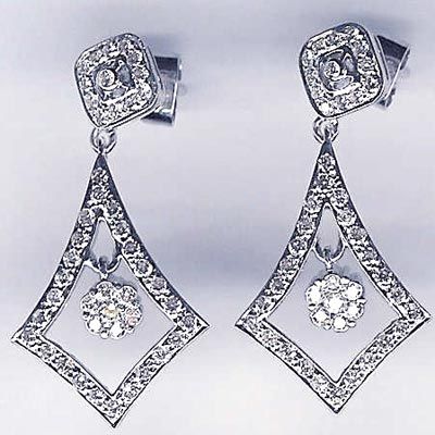 Diamond Earrings- Wge-101