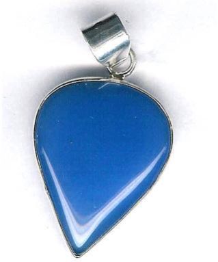 Silver Cabochon Pendant- Pb-10