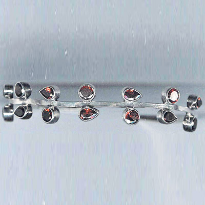 Riyo Gems Silver Cuff Bracelet Cuff-2