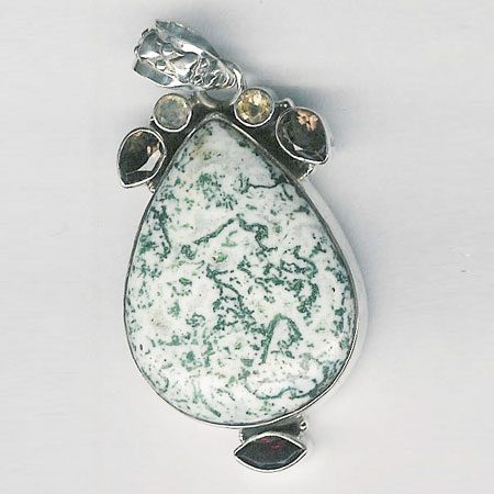 Riyo Gems silver pendants