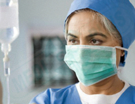 Surgical disposable face mask