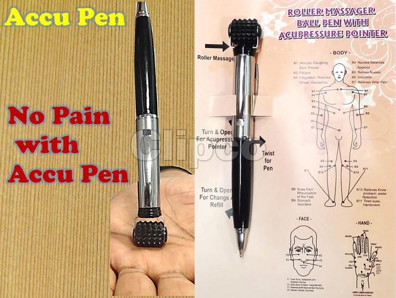 Steel Acupressure Pen, for Clinical, personal, hospital