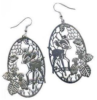Polished Metal fashion earrings, Style : Antique