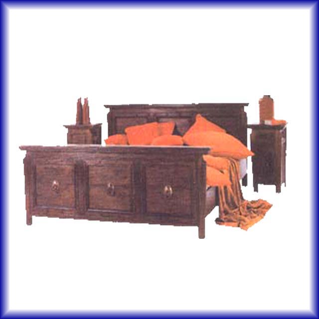 BR - 027  wooden beds