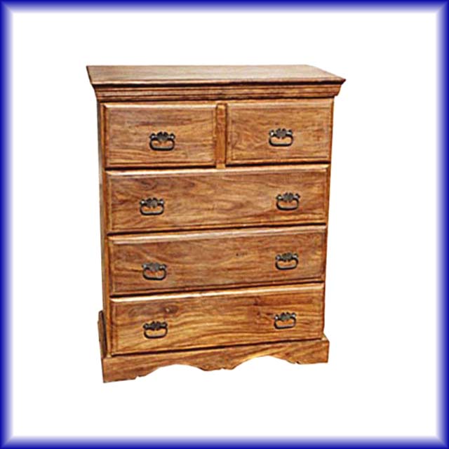 WDC - 299 Wooden Drawers Chest